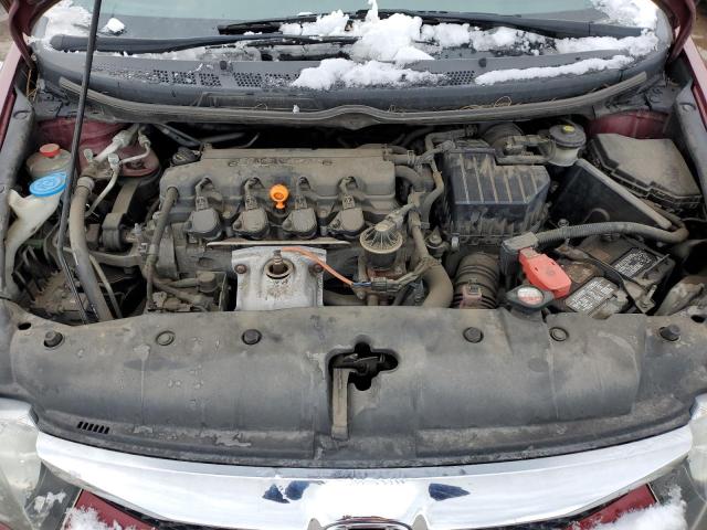 19XFA16689E018629 - 2009 HONDA CIVIC LX-S Բորդո լուսանկար 11