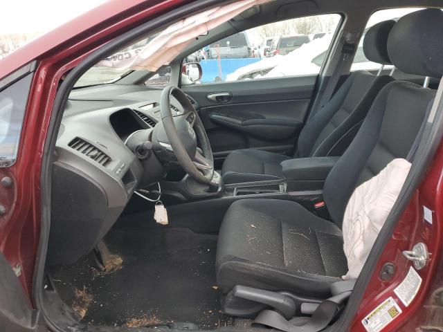 19XFA16689E018629 - 2009 HONDA CIVIC LX-S Բորդո լուսանկար 7