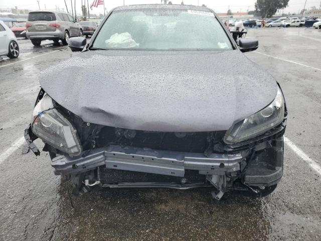 1HGCR3F83FA019745 - 2015 HONDA ACCORD EXL GRAY photo 5