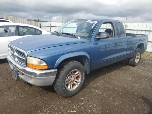 1D7HL42X53S104624 - 2003 DODGE DAKOTA SLT BLUE photo 1