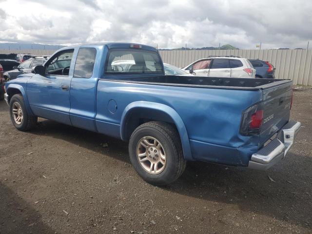 1D7HL42X53S104624 - 2003 DODGE DAKOTA SLT BLUE photo 2