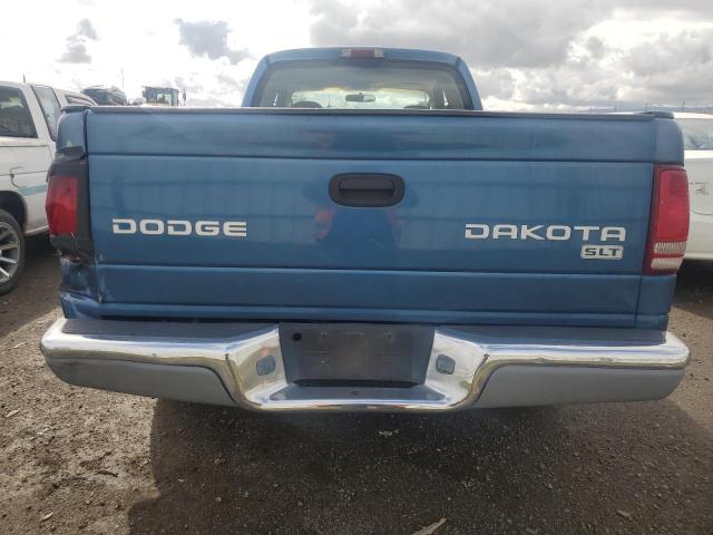 1D7HL42X53S104624 - 2003 DODGE DAKOTA SLT BLUE photo 6