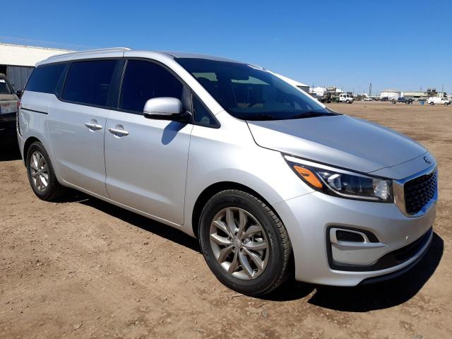 KNDMB5C13M6672375 - 2021 KIA SEDONA LX SILVER photo 4