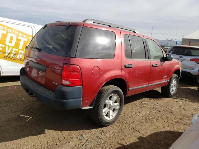 1FMDU72K65ZA53359 - 2005 FORD EXPLORER XLS BURGUNDY photo 3