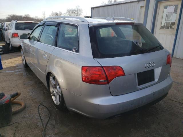 WAUKF78EX6A272927 - 2006 AUDI A4 2.0T AVANT QUATTRO SILVER photo 2