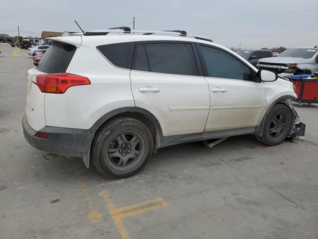 2T3ZFREV6FW223209 - 2015 TOYOTA RAV4 LE WHITE photo 3