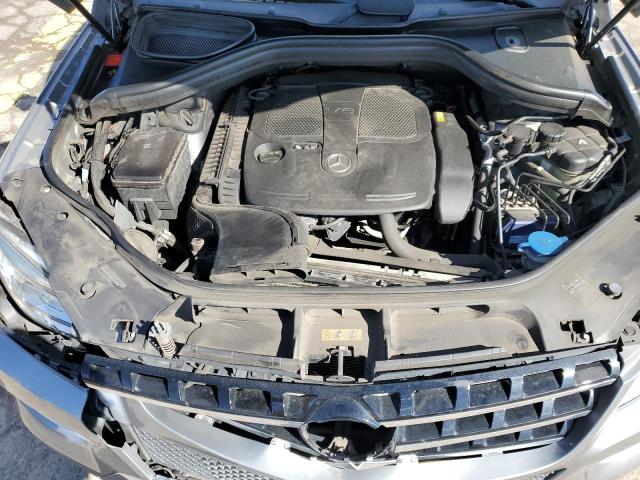 4JGDA5HB7EA271989 - 2014 MERCEDES-BENZ ML 350 4MATIC SILVER photo 11