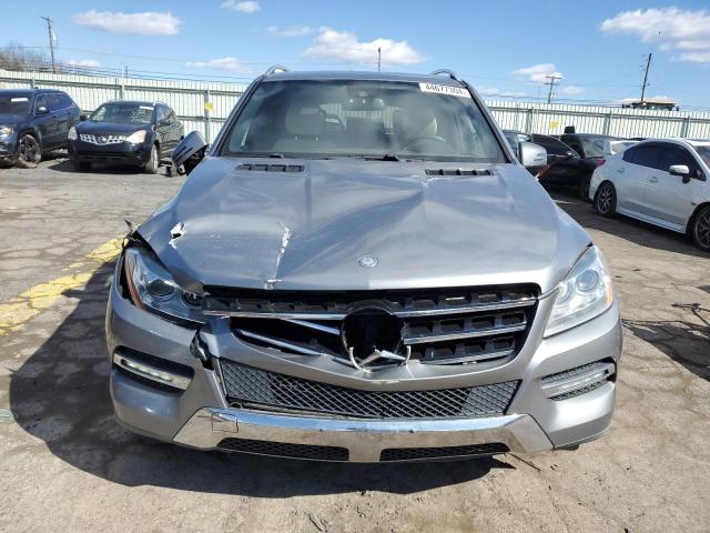 4JGDA5HB7EA271989 - 2014 MERCEDES-BENZ ML 350 4MATIC SILVER photo 5