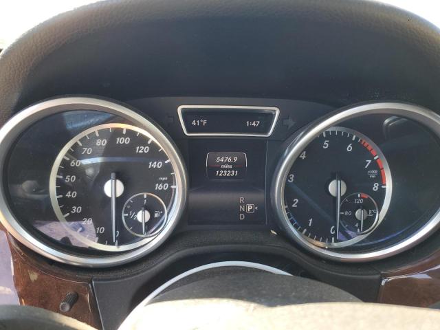 4JGDA5HB7EA271989 - 2014 MERCEDES-BENZ ML 350 4MATIC SILVER photo 9