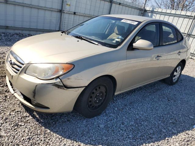 2010 HYUNDAI ELANTRA BLUE, 