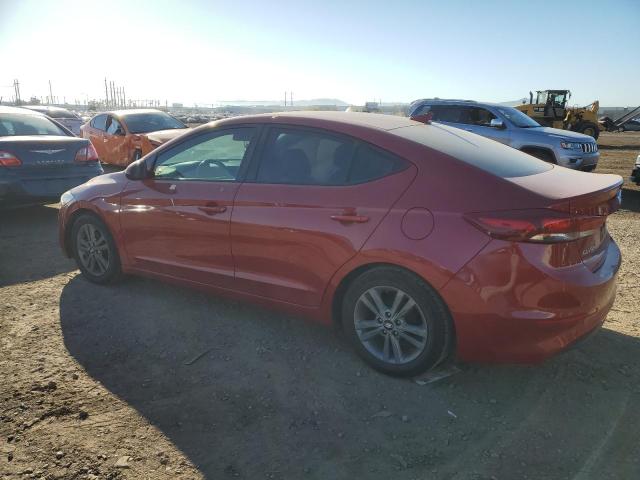 5NPD84LF5HH205376 - 2017 HYUNDAI ELANTRA SE RED photo 2