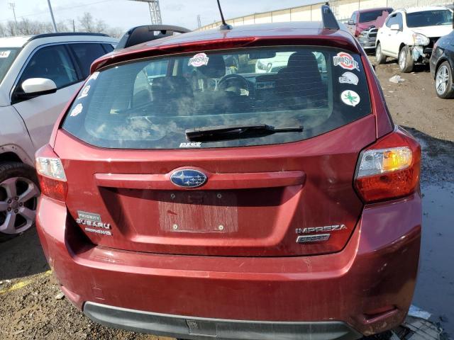 JF1GPAY63FH283096 - 2015 SUBARU IMPREZA SPORT MAROON photo 6