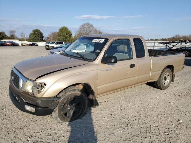 5TEVL52N22Z066409 - 2002 TOYOTA TACOMA XTRACAB GOLD photo 1