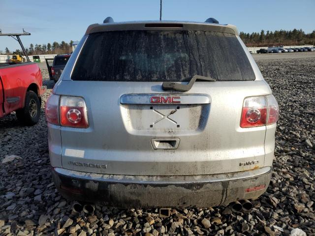 1GKLVNED4AJ112470 - 2010 GMC ACADIA SLT-2 SILVER photo 6