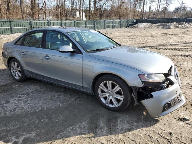 WAUBFAFL6AN046478 - 2010 AUDI A4 PREMIUM GRAY photo 4