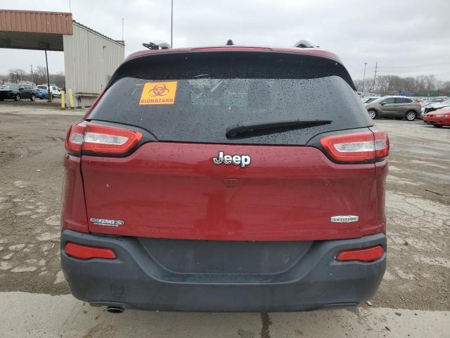 1C4PJLCB5HW662773 - 2017 JEEP CHEROKEE LATITUDE BURGUNDY photo 6