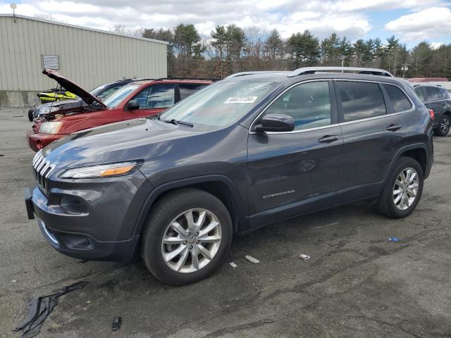 1C4PJMDB4HW595149 - 2017 JEEP CHEROKEE LIMITED GRAY photo 1