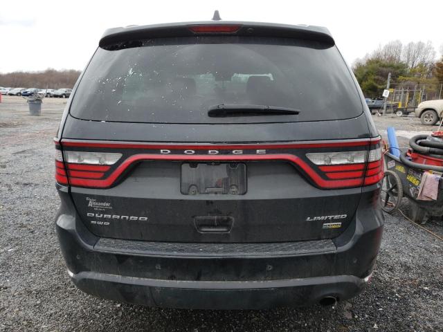 1C4RDJDG1FC245261 - 2015 DODGE DURANGO LIMITED BLACK photo 6