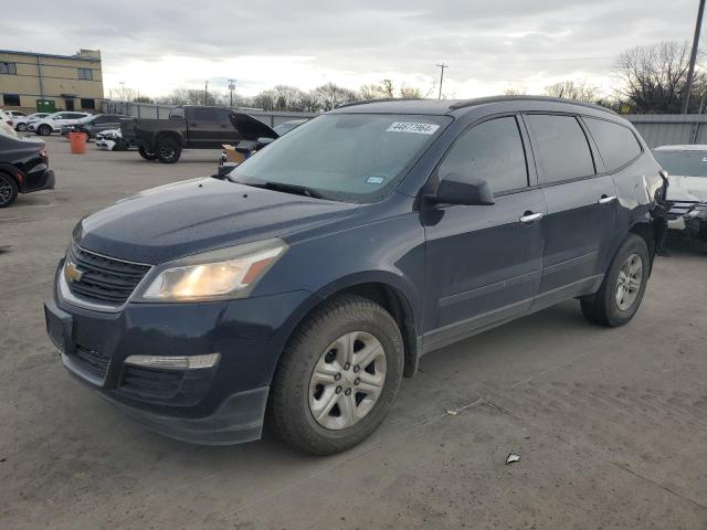 1GNKRFED2GJ243253 - 2016 CHEVROLET TRAVERSE LS GRAY photo 1