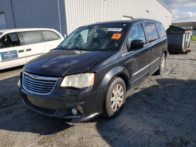 2C4RC1BG7DR539161 - 2013 CHRYSLER TOWN & COU TOURING BLACK photo 1