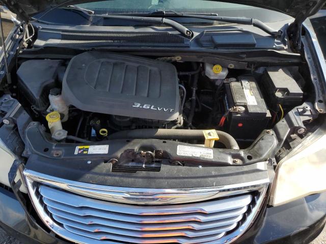 2C4RC1BG7DR539161 - 2013 CHRYSLER TOWN & COU TOURING შავი ფოტო 12