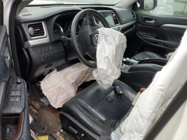 5TDKKRFH6FS072024 - 2015 TOYOTA HIGHLANDER XLE WHITE photo 8