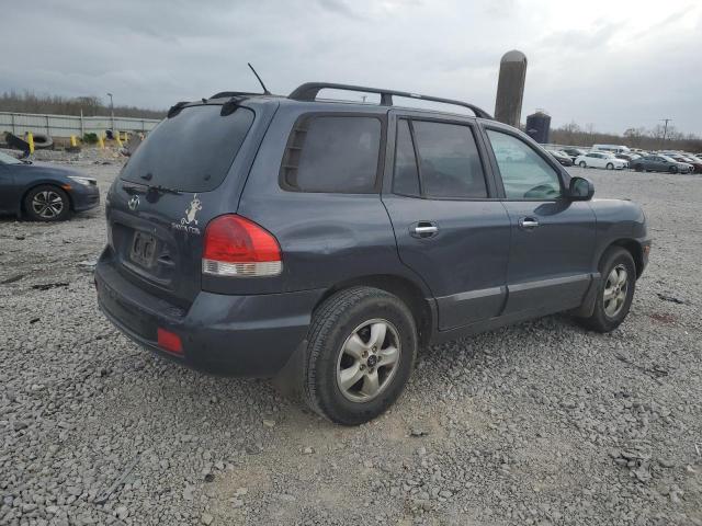 KM8SC13E66U079748 - 2006 HYUNDAI SANTA FE GLS BLUE photo 3