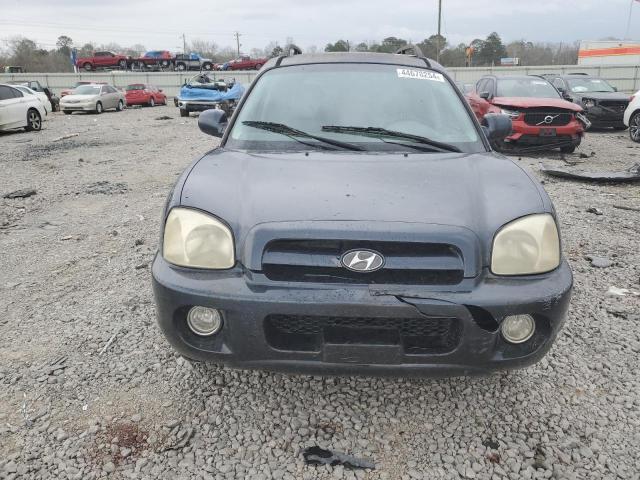 KM8SC13E66U079748 - 2006 HYUNDAI SANTA FE GLS BLUE photo 5