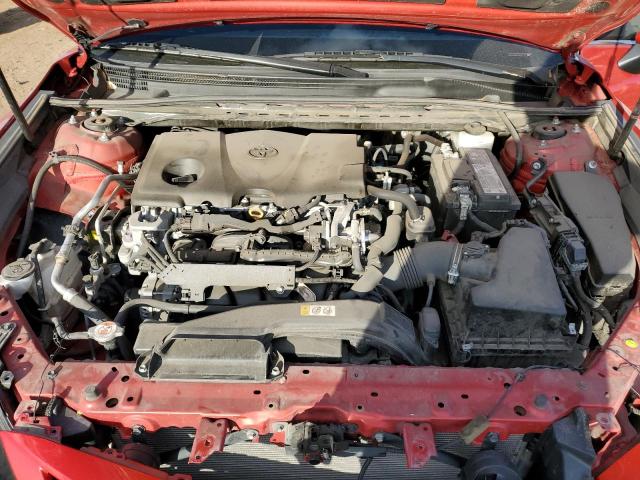 4T1J11AK2LU361276 - 2020 TOYOTA CAMRY SE RED photo 11