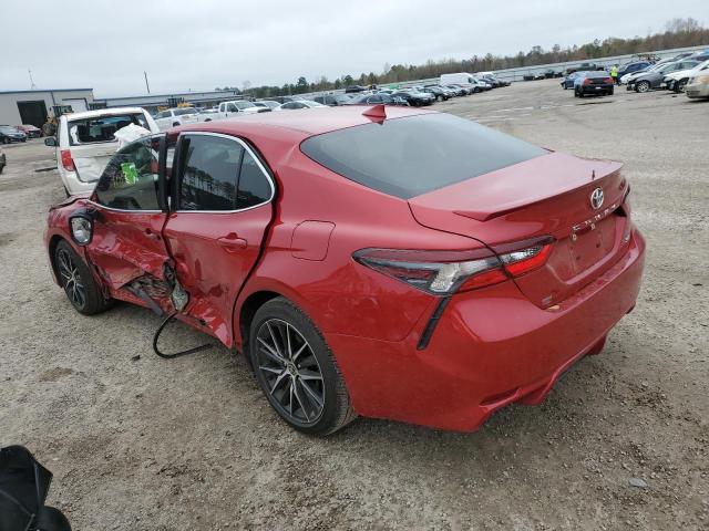 4T1G11AK7PU116537 - 2023 TOYOTA CAMRY SE NIGHT SHADE RED photo 2