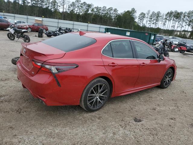 4T1G11AK7PU116537 - 2023 TOYOTA CAMRY SE NIGHT SHADE RED photo 3