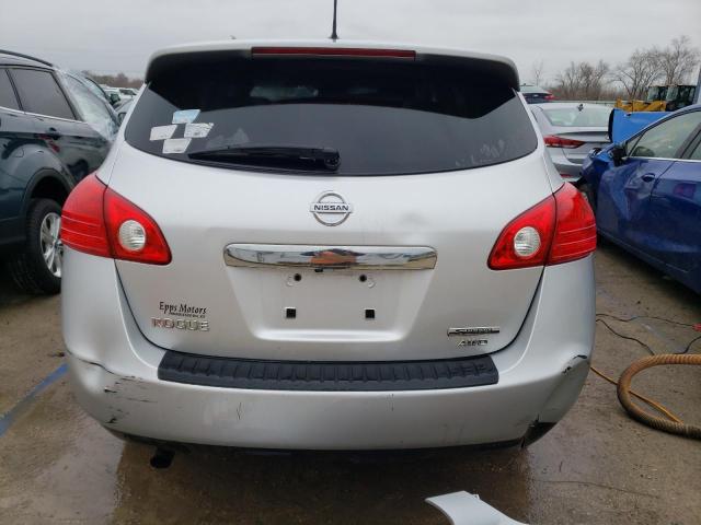 JN8AS5MVXCW700907 - 2012 NISSAN ROGUE S SILVER photo 6