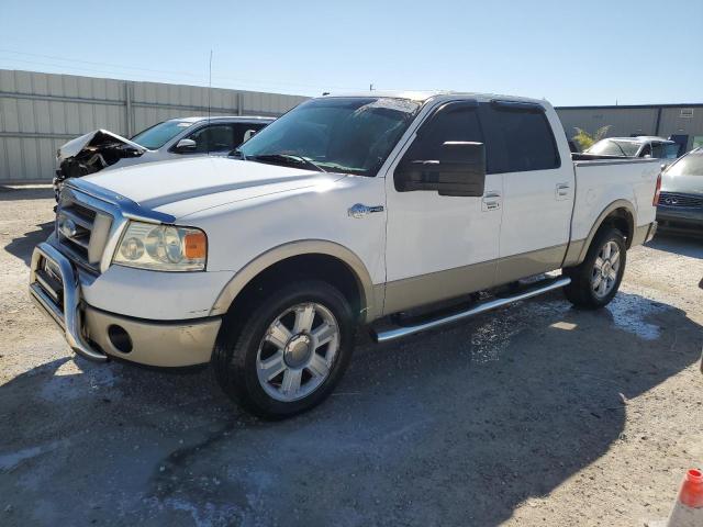 1FTPW14VX7KD48007 - 2007 FORD F150 SUPERCREW WHITE photo 1