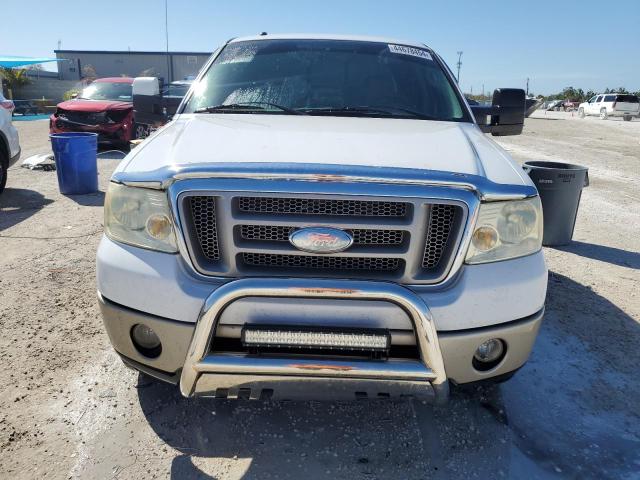 1FTPW14VX7KD48007 - 2007 FORD F150 SUPERCREW WHITE photo 5