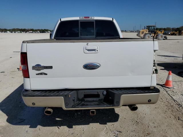 1FTPW14VX7KD48007 - 2007 FORD F150 SUPERCREW WHITE photo 6