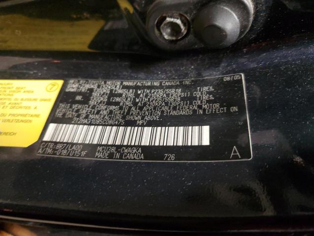 2T2HA31U85C086475 - 2005 LEXUS RX 330 BLUE photo 13