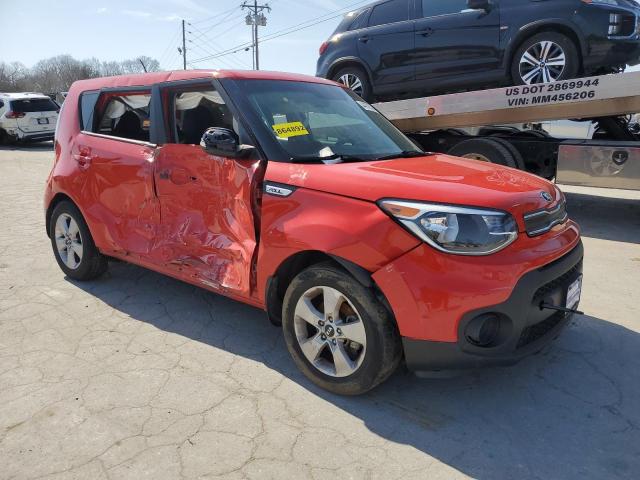 KNDJN2A2XK7011230 - 2019 KIA SOUL RED photo 4