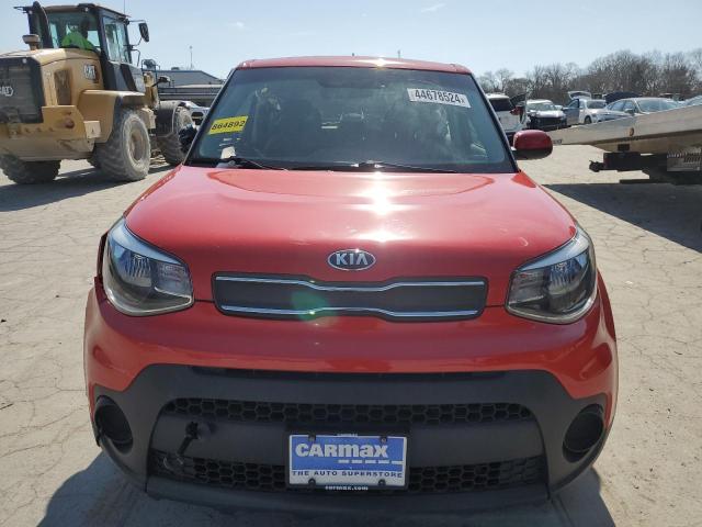 KNDJN2A2XK7011230 - 2019 KIA SOUL RED photo 5