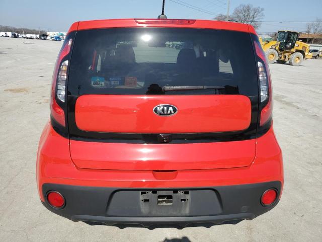 KNDJN2A2XK7011230 - 2019 KIA SOUL RED photo 6