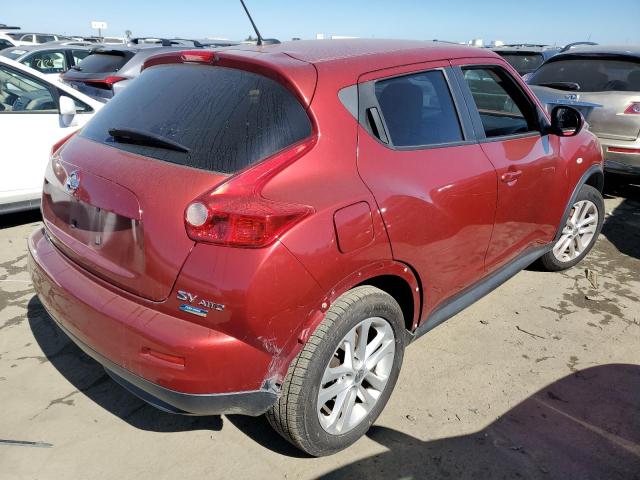 JN8AF5MV9DT222194 - 2013 NISSAN JUKE S RED photo 3