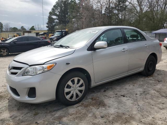 2T1BU4EE2BC717596 - 2011 TOYOTA COROLLA BASE SILVER photo 1