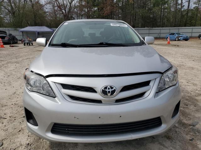 2T1BU4EE2BC717596 - 2011 TOYOTA COROLLA BASE SILVER photo 5