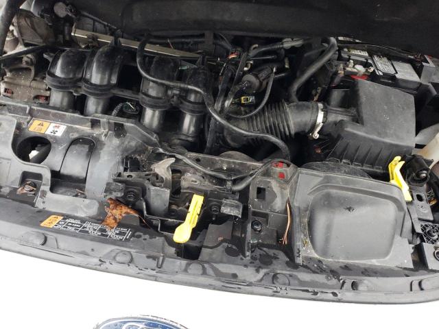 3FADP4FJ5FM222856 - 2015 FORD FIESTA TITANIUM WHITE photo 11