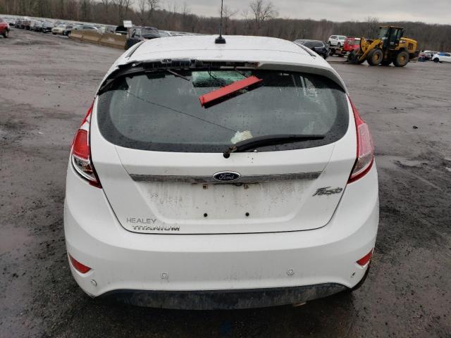 3FADP4FJ5FM222856 - 2015 FORD FIESTA TITANIUM WHITE photo 6