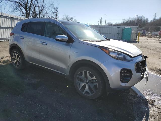 KNDPRCA63H7264843 - 2017 KIA SPORTAGE SX SILVER photo 4