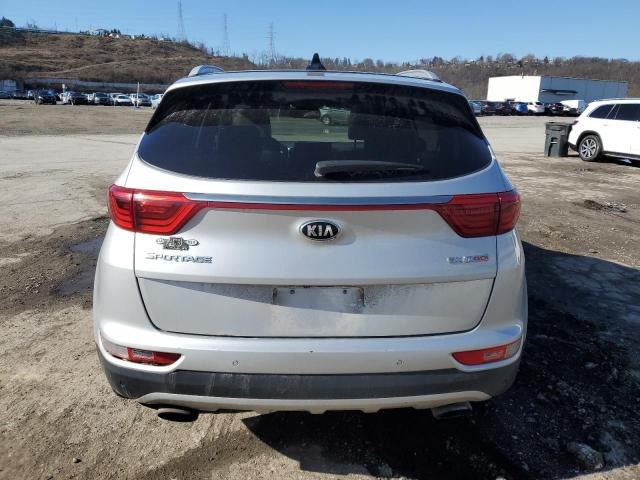 KNDPRCA63H7264843 - 2017 KIA SPORTAGE SX SILVER photo 6