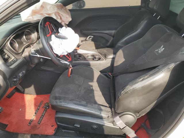 2C3CDZFJXKH642377 - 2019 DODGE CHALLENGER R/T SCAT PACK WHITE photo 7