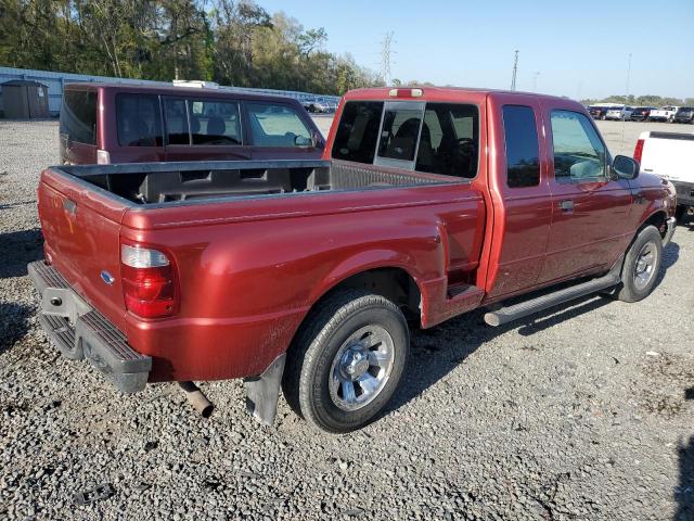 1FTYR44U12PA30129 - 2002 FORD RANGER SUPER CAB RED photo 3