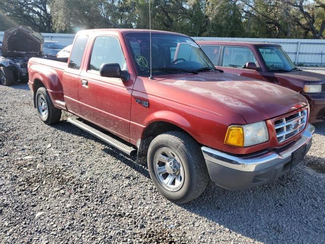 1FTYR44U12PA30129 - 2002 FORD RANGER SUPER CAB RED photo 4