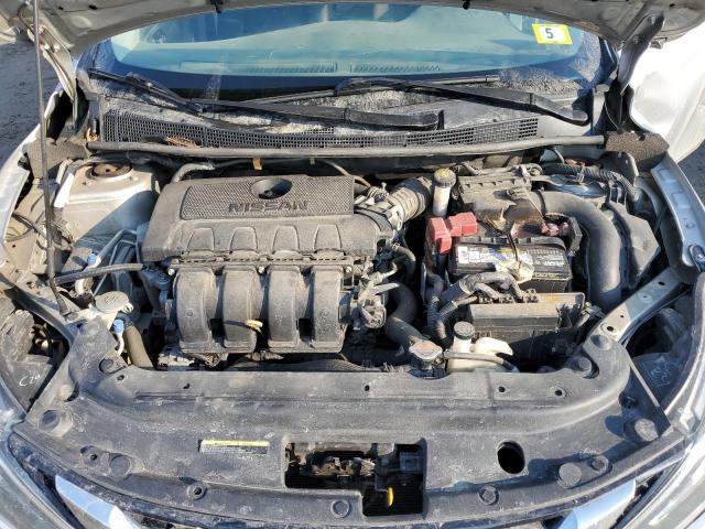 3N1AB7AP7JY327122 - 2018 NISSAN SENTRA S SILVER photo 11